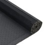 Alfombra rectangular bambú negro 70x500 cm