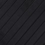 Alfombra rectangular bambú negro 70x500 cm