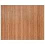 Alfombra rectangular bambú color natural 80x100 cm