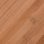Alfombra rectangular bambú color natural 80x100 cm