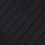 Alfombra rectangular bambú negro 80x200 cm
