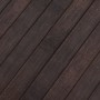 Alfombra rectangular bambú marrón oscuro 80x500 cm