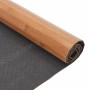 Alfombra rectangular bambú color natural 80x300 cm