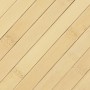 Alfombra rectangular bambú color natural claro 100x200 cm