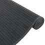 Alfombra rectangular bambú gris 80x300 cm