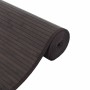 Alfombra rectangular bambú marrón oscuro 70x400 cm
