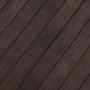 Alfombra rectangular bambú marrón oscuro 70x400 cm