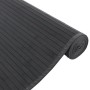 Alfombra rectangular bambú negro 80x100 cm