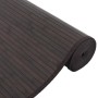 Alfombra rectangular bambú marrón oscuro 80x1000 cm