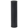 Alfombra rectangular bambú negro 60x1000 cm