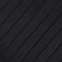 Alfombra rectangular bambú negro 60x1000 cm