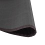 Alfombra redonda bambú marrón oscuro 60 cm