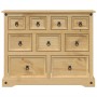 Cómoda cajonera Corona madera maciza de pino 103x46x83 cm