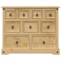 Cómoda cajonera Corona madera maciza de pino 103x46x83 cm