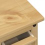Cómoda cajonera Corona madera maciza de pino 103x46x83 cm