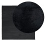Alfombra de pelo corto OVIEDO negro 120x120 cm