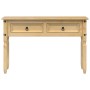 Mesa consola Corona madera maciza de pino 115x46x73 cm