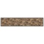 Alfombra de cocina lavable terciopelo marrón Morning 60x300 cm