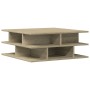 Mesa de centro madera de ingeniería roble Sonoma 70x70x29 cm