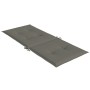 Cojines para silla respaldo alto 6 uds tela gris oscuro melange