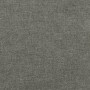 Cojín para banco de jardín tela gris oscuro melange 180x50x7 cm