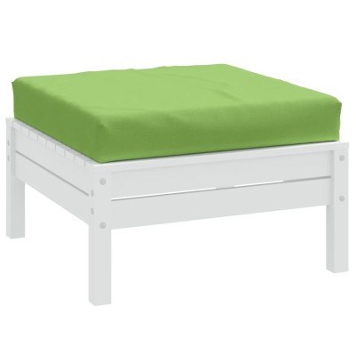 Cojín para sofá de palets tela verde melange 60x60x10 cm