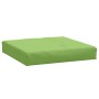 Cojín para sofá de palets tela verde melange 60x60x10 cm
