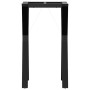 Patas de mesa de comedor estructura Y acero 40x40x73 cm