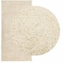 Alfombra peluda de pelo largo moderna PAMPLONA dorado 100x200cm