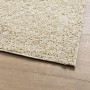 Alfombra peluda de pelo largo moderna PAMPLONA dorado 100x200cm