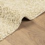 Alfombra peluda de pelo largo moderna PAMPLONA dorado 100x200cm