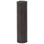 Alfombra rectangular bambú marrón oscuro 80x400 cm