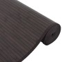 Alfombra rectangular bambú marrón oscuro 80x400 cm