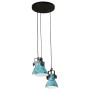 Lámpara de techo azul desgastado 25 W E27 30x30x100 cm