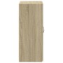 Armario archivador madera ingeniería roble Sonoma 60x32x77,5 cm