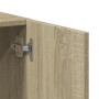 Armario archivador madera ingeniería roble Sonoma 60x32x77,5 cm