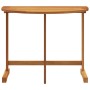 Mesa de balcón plegable madera maciza de acacia 90x60x72 cm