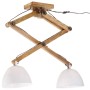Lámpara de techo blanca 25 W E27 29x18x85 cm