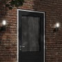 Aplique de exterior de acero inoxidable negro