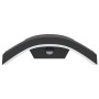 Lámparas de pared LED exterior con sensor 2 uds aluminio negro
