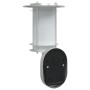 Apliques de exterior con sensor 2 unidades acero inoxidable