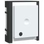 Aplique de exterior de acero inoxidable negro