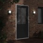 Aplique de exterior con sensor acero inoxidable negro