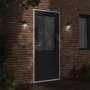 Lámparas de pared de exterior 2 uds aluminio fundido negro