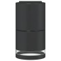 Lámparas de pared de exterior 2 uds aluminio fundido negro