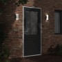 Apliques de exterior 2 unidades acero inoxidable plateado