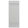 Apliques de exterior 2 unidades acero inoxidable plateado