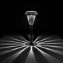 Luces solares de camino con picos de tierra 12 uds luz blanca