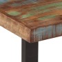 Banco de madera maciza reciclada y acero 160 cm