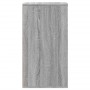 Cajonera de esquina madera ingeniería gris Sonoma 40x41x76 cm
